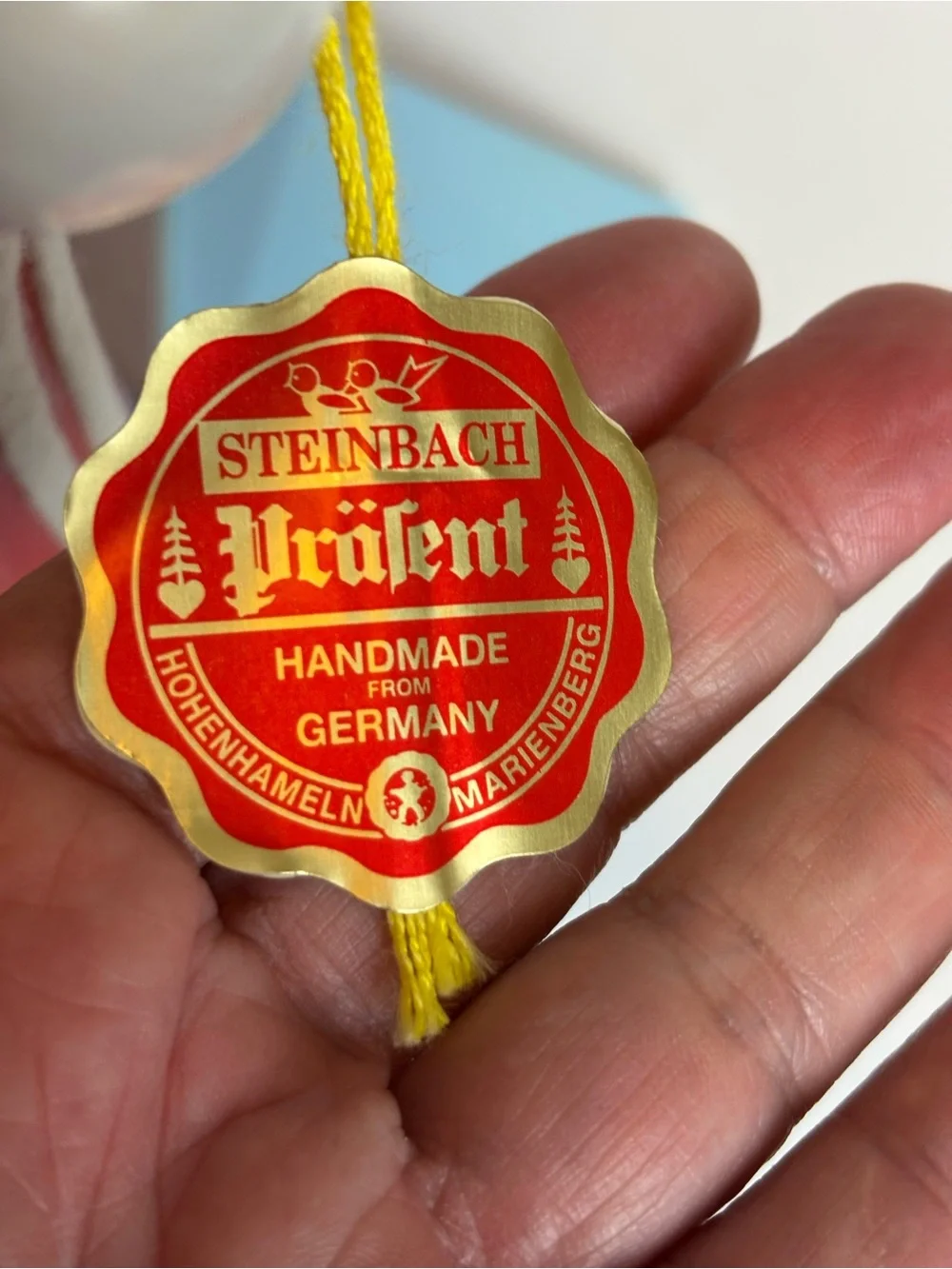 Steinbach “Big Skier” Nutcracker-18”Handmade Germany/Kurt Adler Collection/flaw